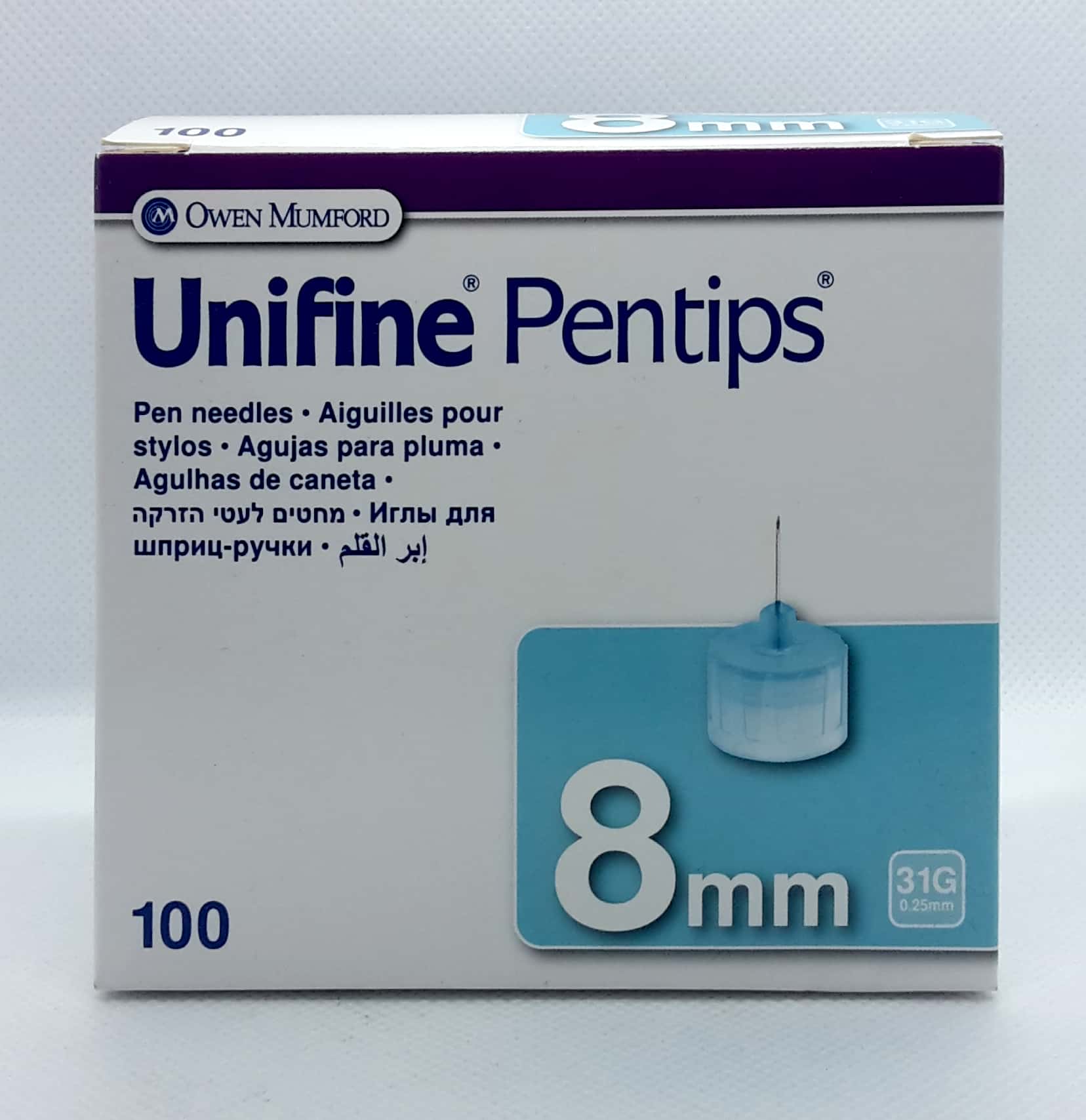 UNIFINE PENTIPS 31G 8MM