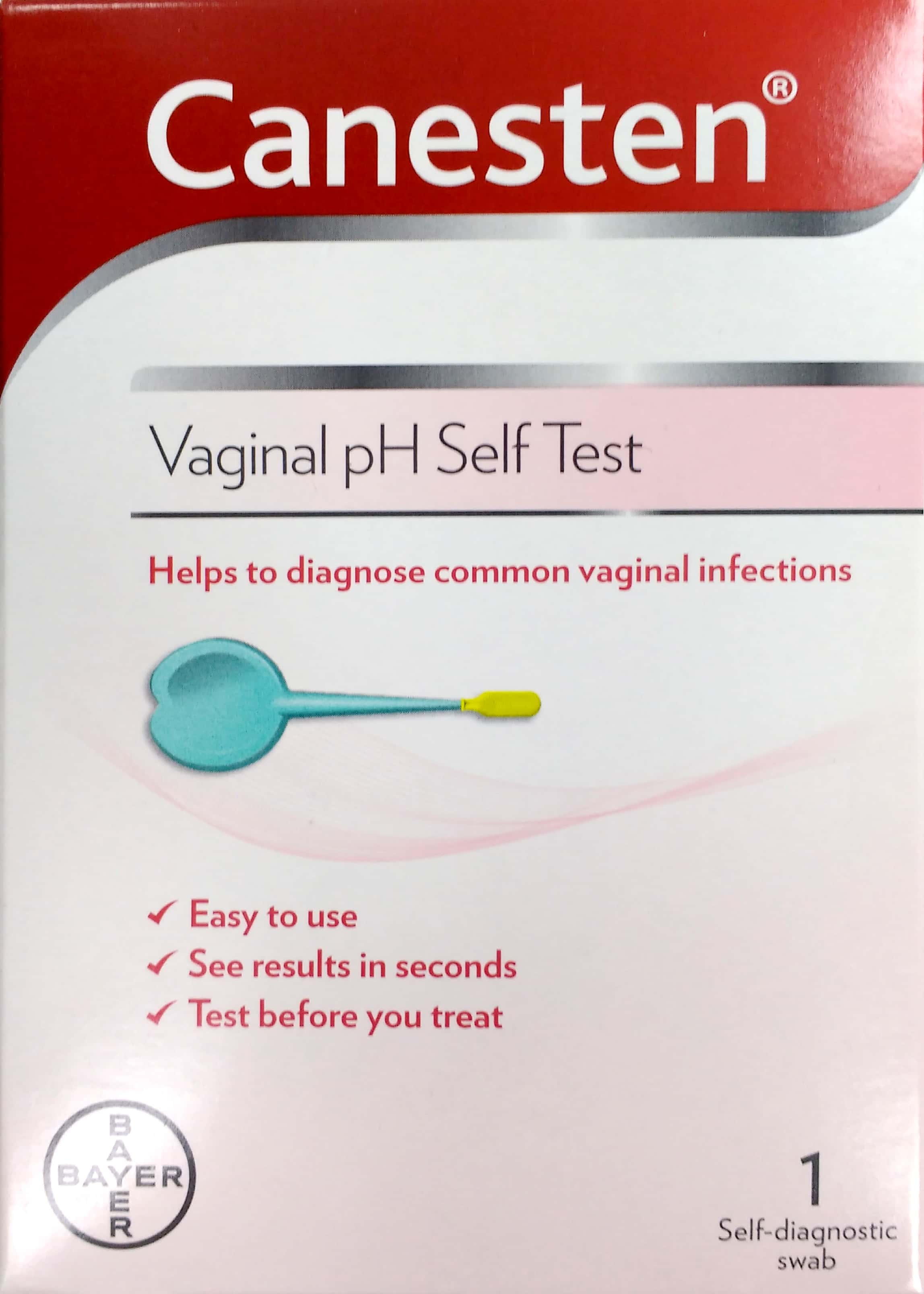CANESTEN VAGINAL PH SELF TEST 1 PACK