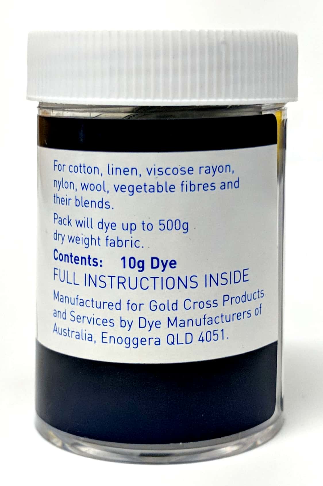 FABRIC DYE NAVY BLUE 10G