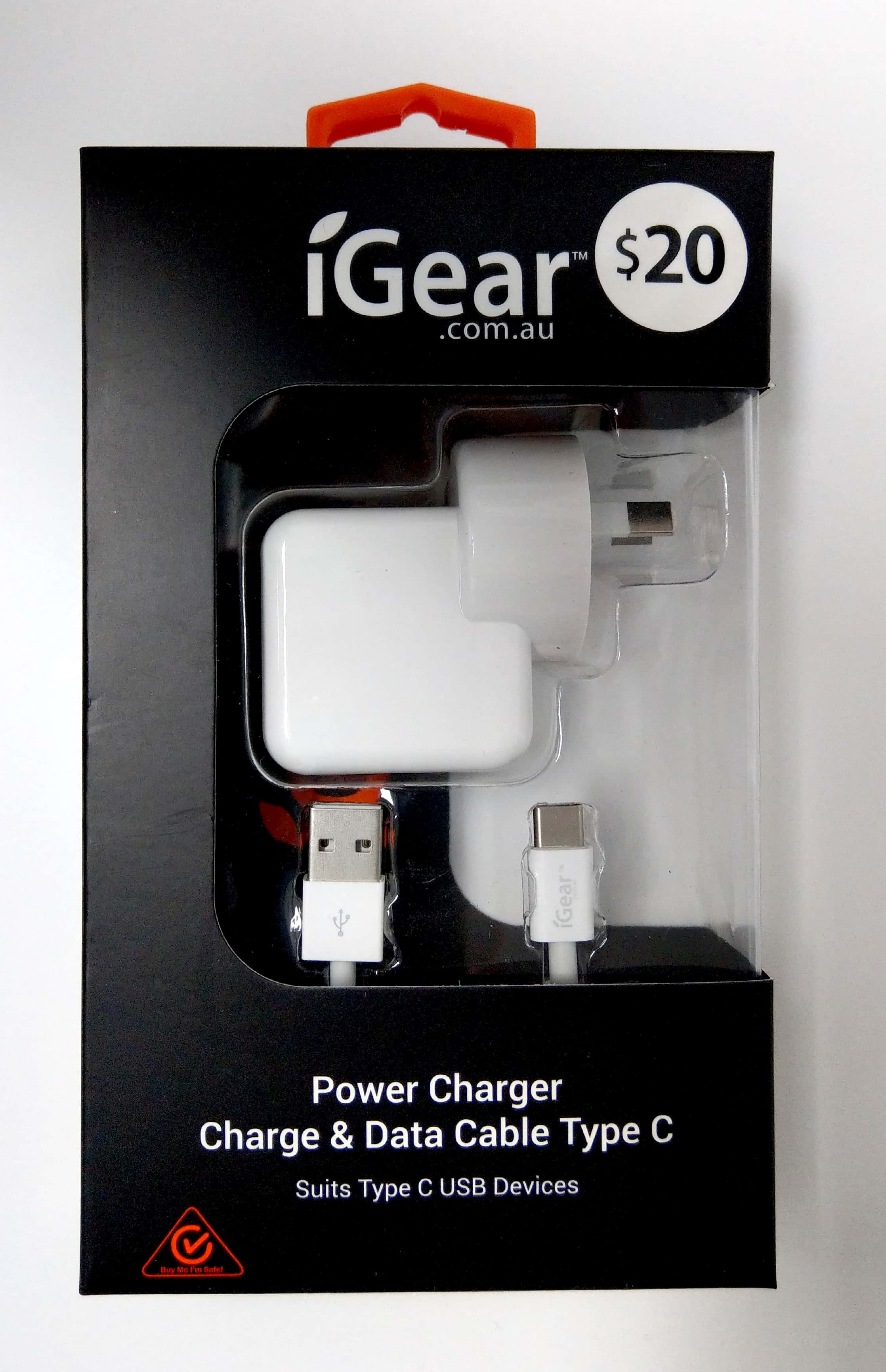 IGEAR CHARGER POWER CABLE TYPE C