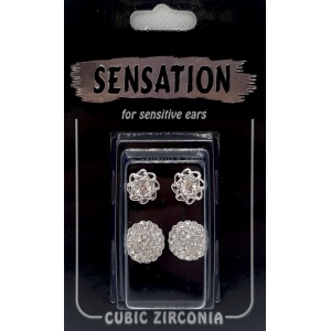 Sensation earrings for on sale sensitive ears