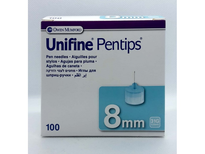 UNIFINE PENTIPS 31G 8MM