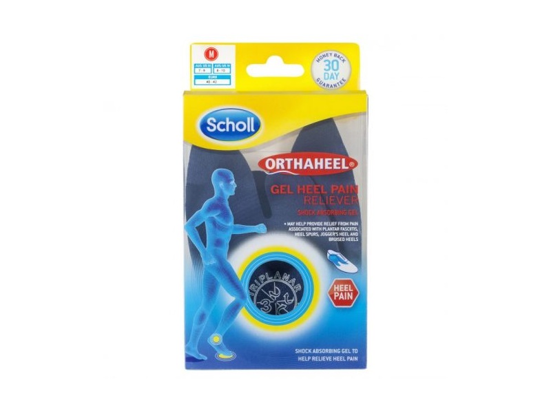 SCHOLL ORTHAHEEL GEL HEEL DEVICE MEDIUM