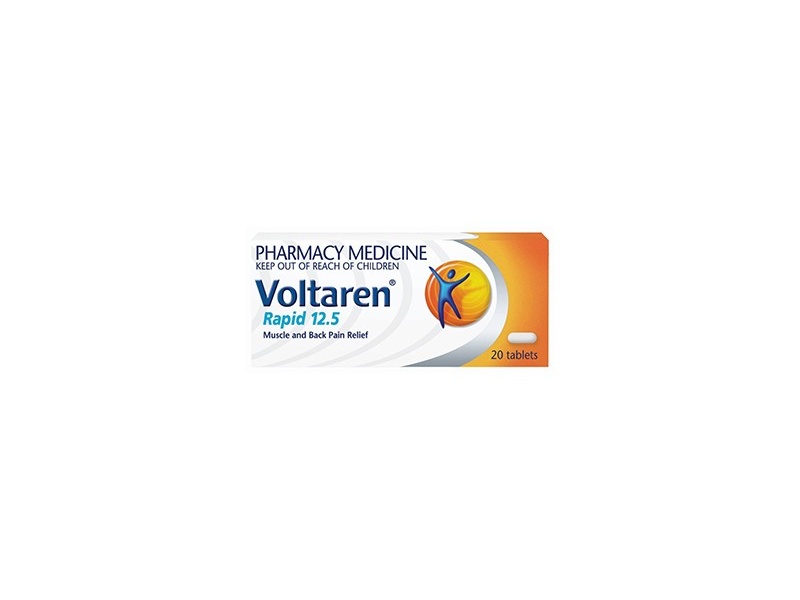 Voltaren Rapid Tablets 12 5mg 20