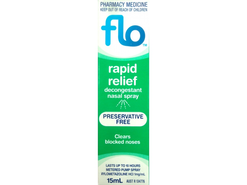 FLO RAPID RELIEF NASAL SPRAY 15ML